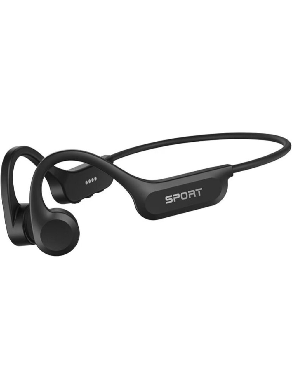 Bone Conduction Headphones, 2026 Upgrade Bluetooth 6.0 Open Ear Black